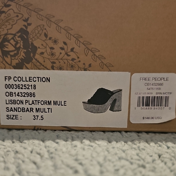 Free People Embroidered Platform Sandals - Multicolor - Picture 2 of 11